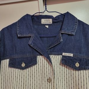 GUESS vintage collared denim dress